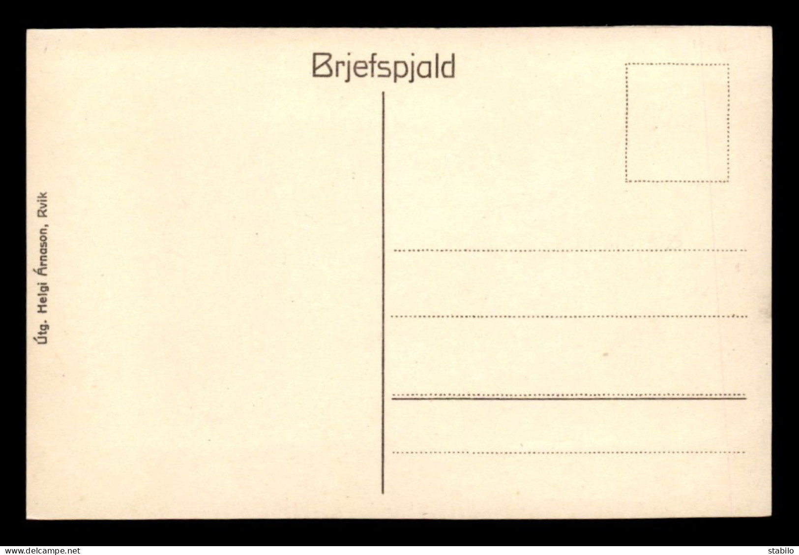 ISLANDE - HOLAR I HJALTADAL - Islandia