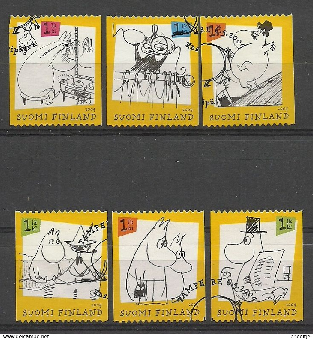 Finland 2009 Moomins Y.T. 1941/1946 (0) - Used Stamps