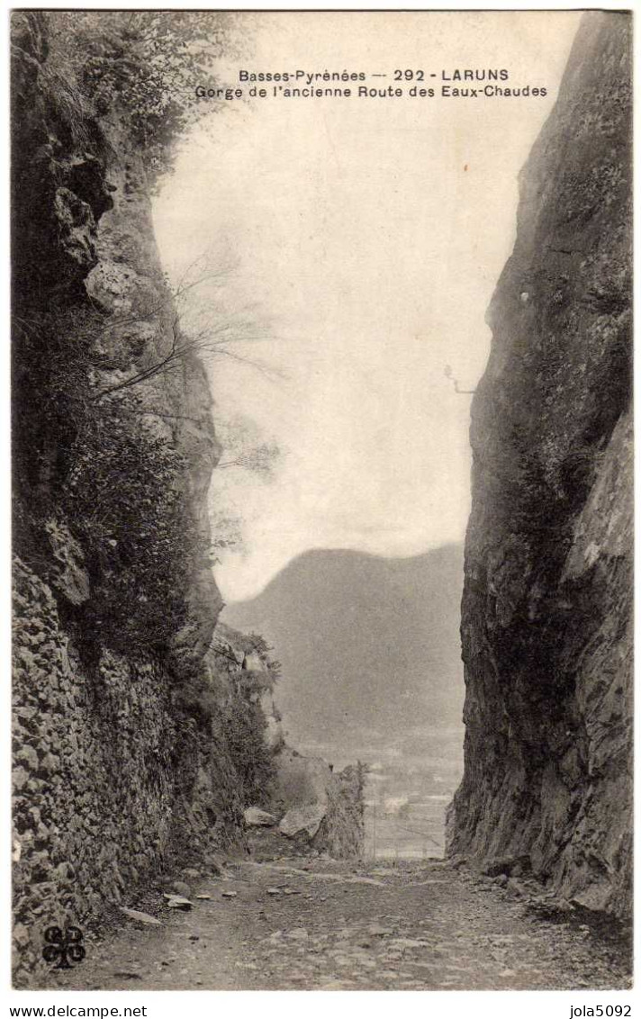 64 / LARUNS - Gorge De L'ancienne Route Des Eaux-Chaudes - Laruns