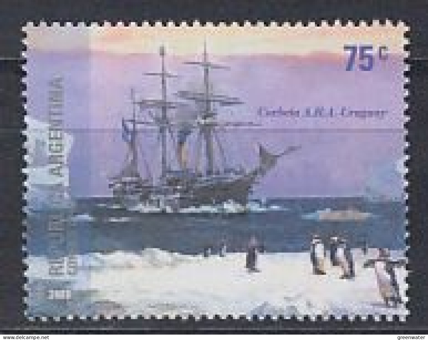 Argentina 2003 A.R.A. Uruguay / Penguins 1v ** Mnh (59746B) - Polar Ships & Icebreakers
