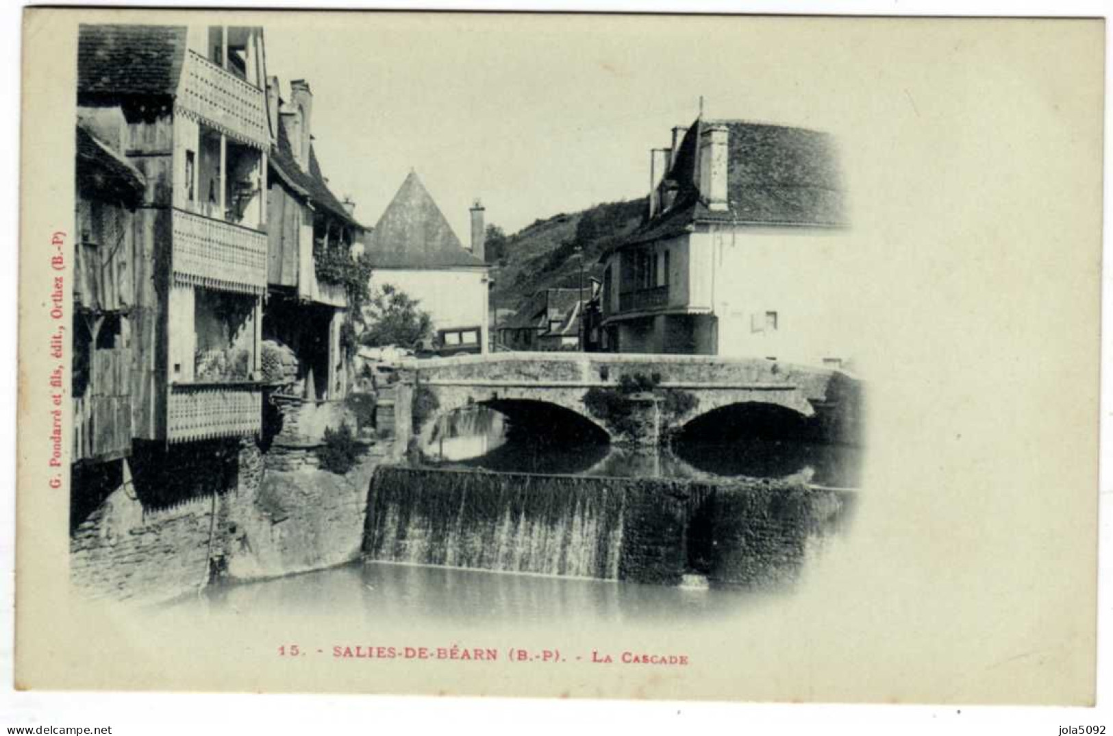 64 / SALIES-DE-BEARN - La Cascade - Salies De Bearn