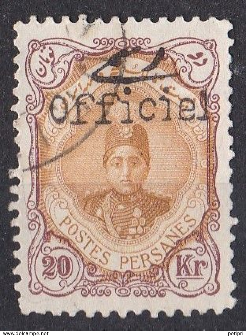 Asie  -  Iran 1912  -  Y&T  N ° 335  Oblitéré ( Officiel ) - Iran