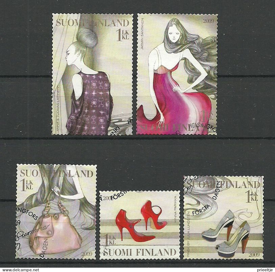 Finland 2009 Fashion Y.T. 1936/1940 (0) - Used Stamps
