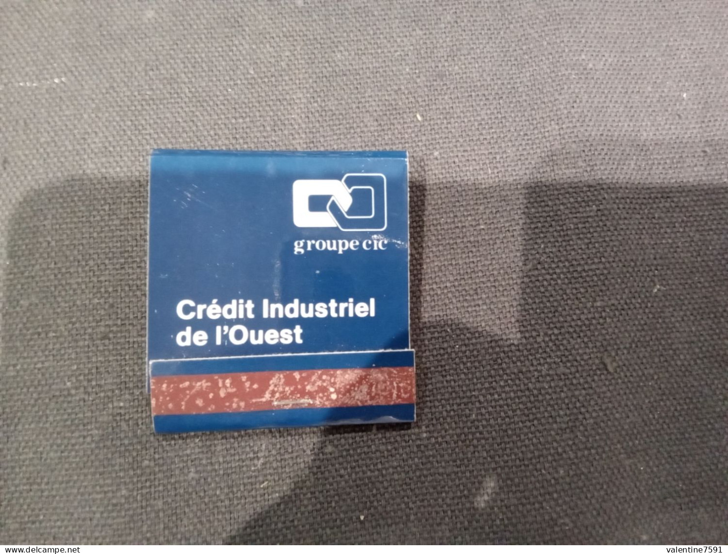 FRANCE  - Petite Boîte Aĺlumettes "   Crédit Industriel Ouest "   Net    0,50 L Unité - Zündholzschachteln