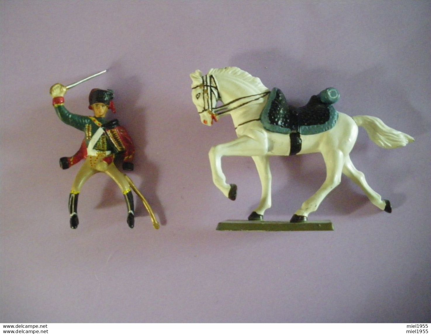 Figurine En Plomb NAPOLEON Cavalerie (6 Photos) Voir Description - Leger