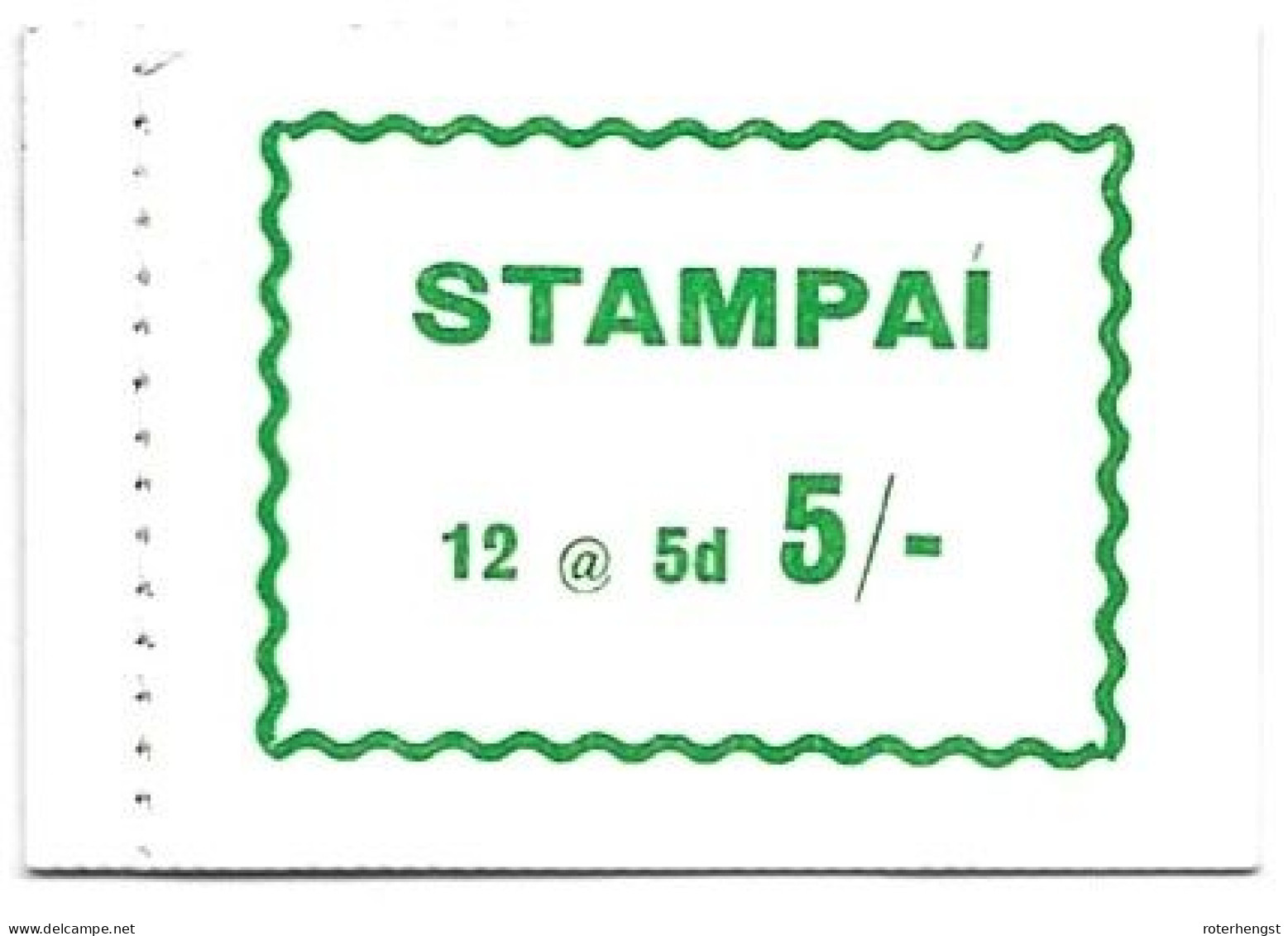 Ireland Mnh ** Booklet 60 Euros 1966 (12*5d Stamp) - Markenheftchen