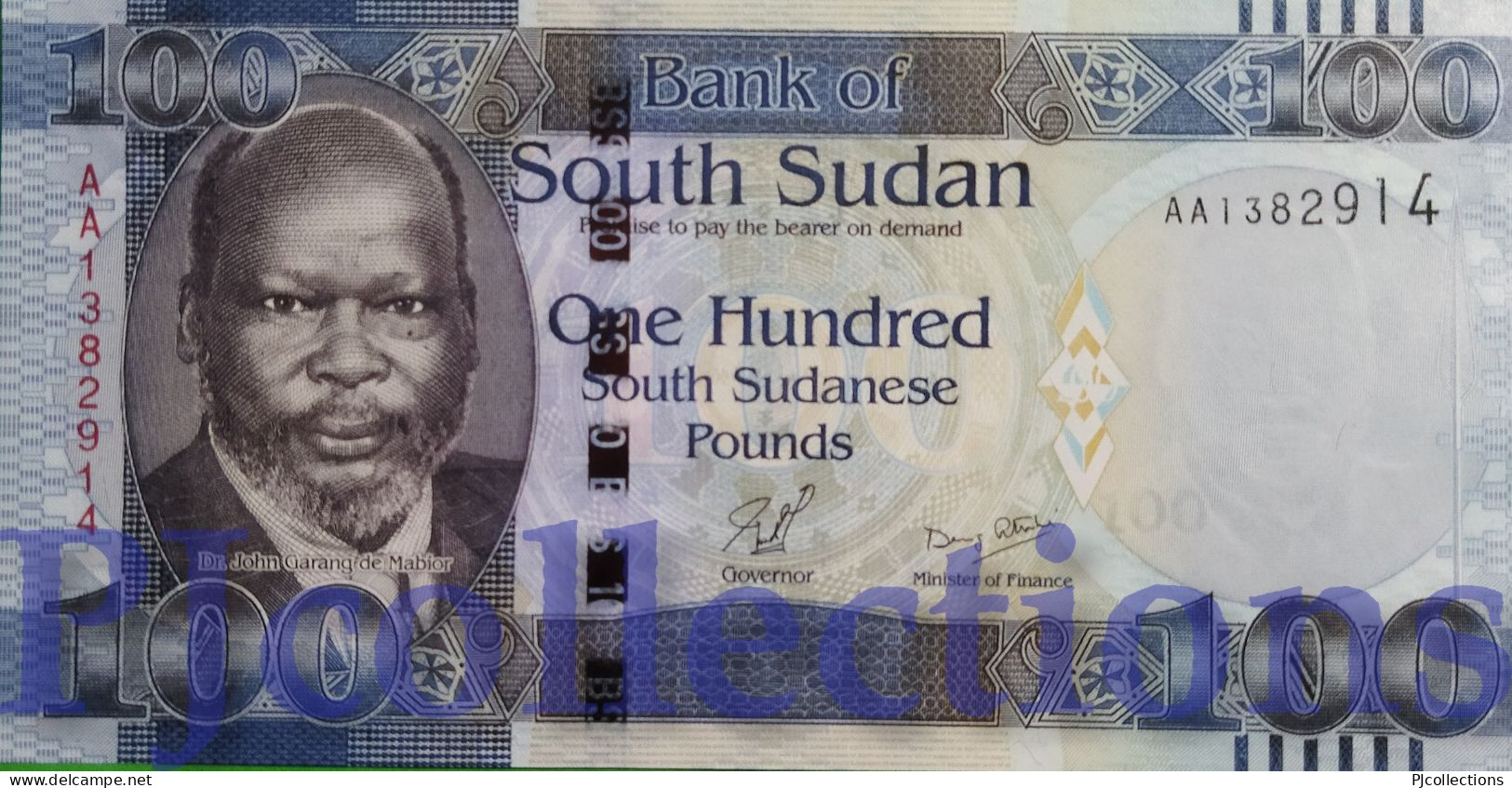 SOUTH SUDAN 100 POUNDS 2011 PICK 10 UNC - South Sudan
