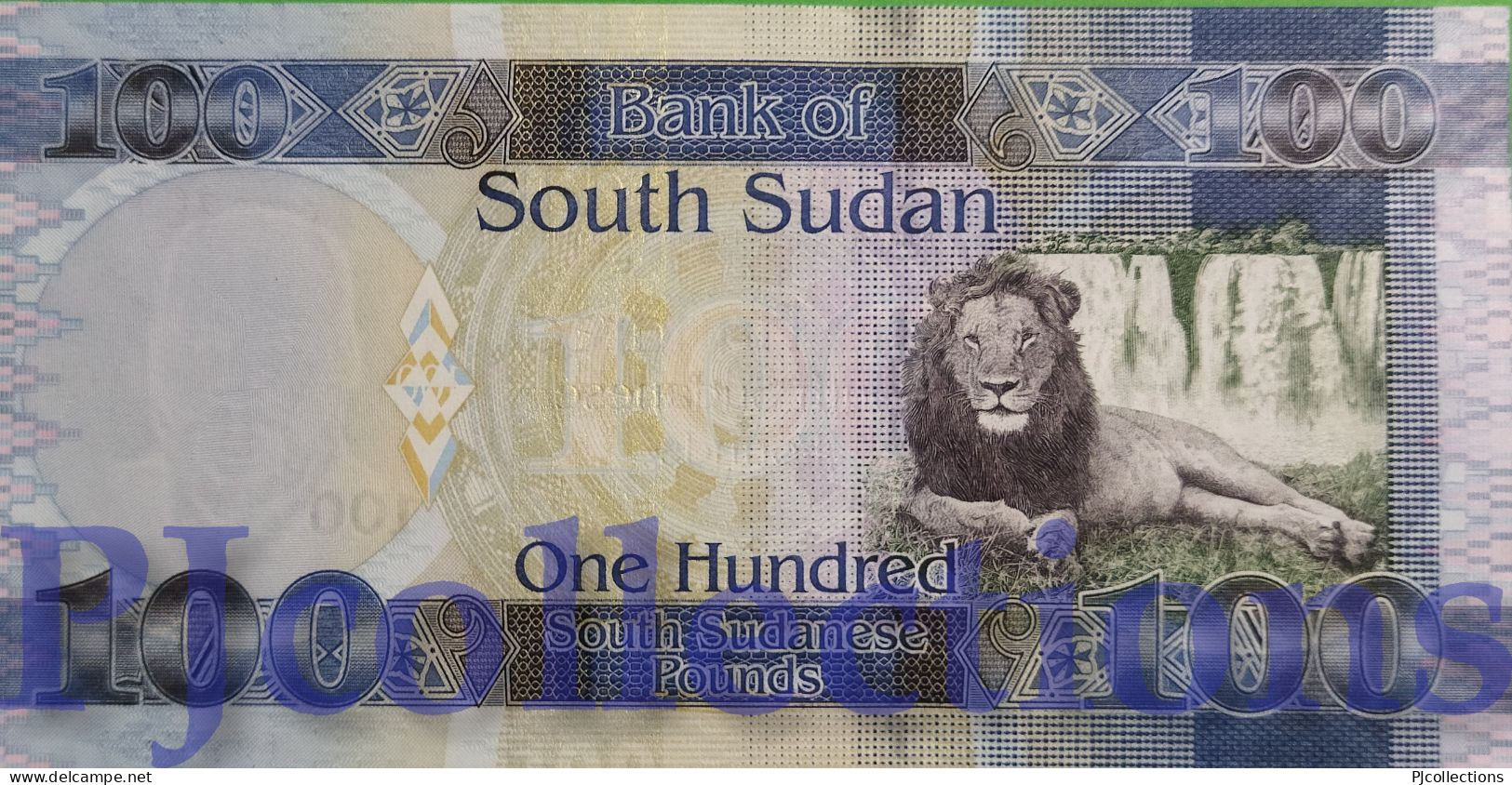 SOUTH SUDAN 100 POUNDS 2011 PICK 10 UNC - Zuid-Soedan