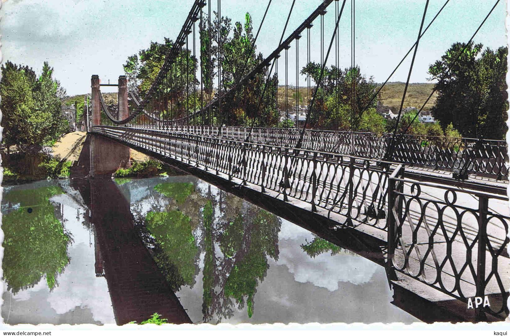 AVEYRON - CAPDENAC - Le Pont Suspandu - Cartes Apa-Poux - N° 116 - Andere & Zonder Classificatie