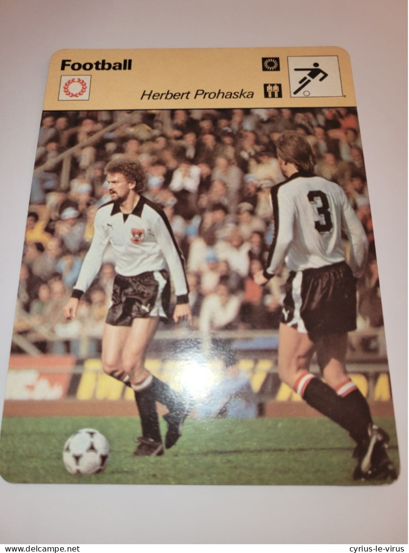 Football  ** Herbert Prohaska - Deportes