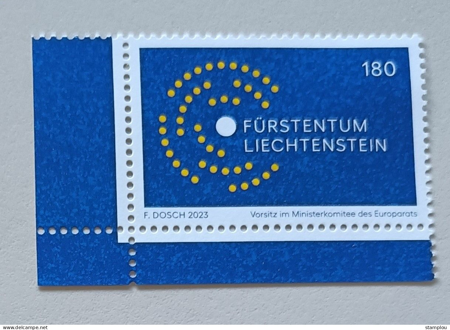 Liechtenstein 2023 Chairman Council Of Europa - Idées Européennes