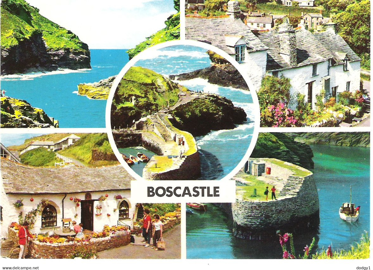 SCENES FROM BOCASTLE, CORNWALL, ENGLAND. UNUSED POSTCARD My4 - Other & Unclassified