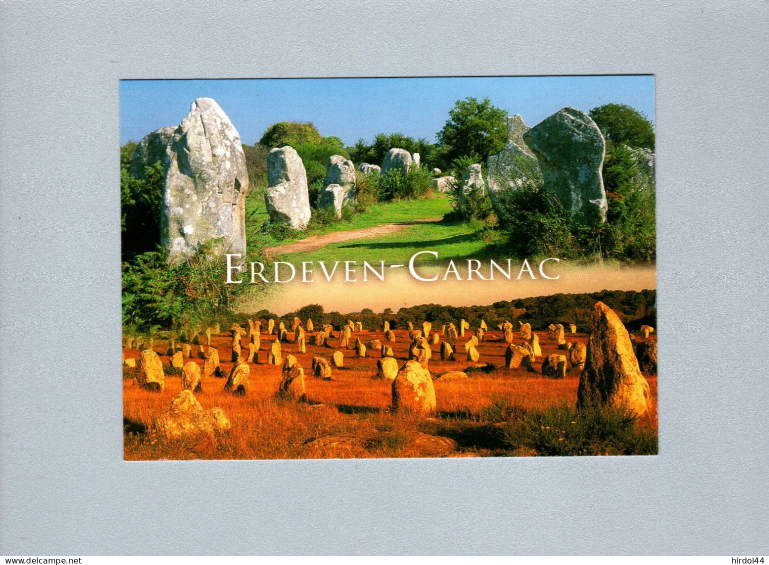 Erdeven Et Carnac (56) : Les Alignements De Kerzerho (Erdeven) Et Du Ménec (Carnac) - Dolmen & Menhire