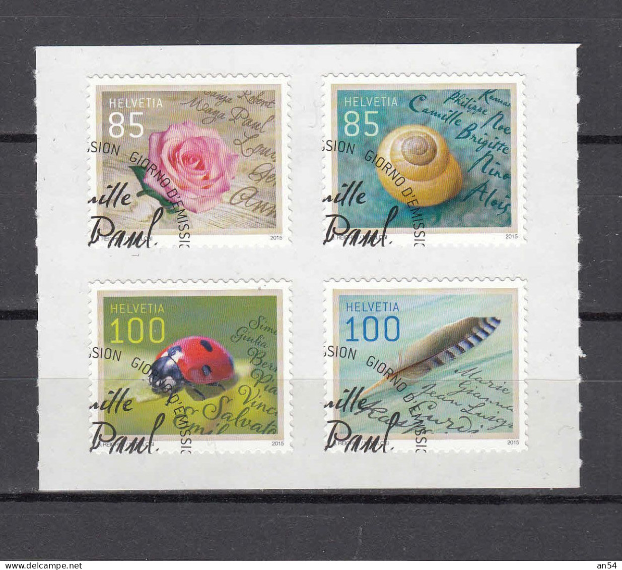 2015     N° 1563 à 1566   OBLITERATIONS PREMIER JOUR     CATALOGUE SBK - Used Stamps