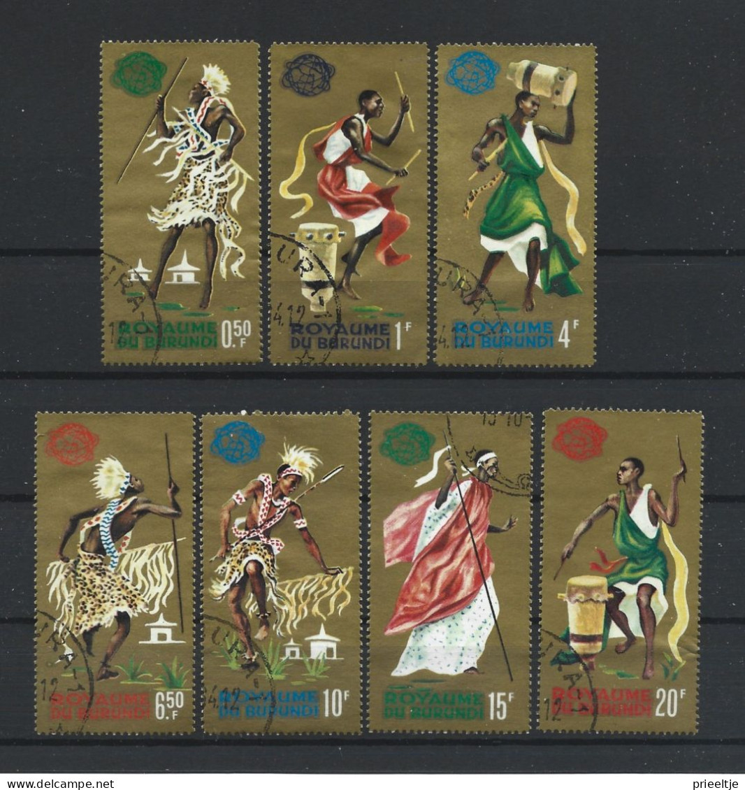 Burundi 1964 African Dances Y.T. 95/101 (0) - Oblitérés