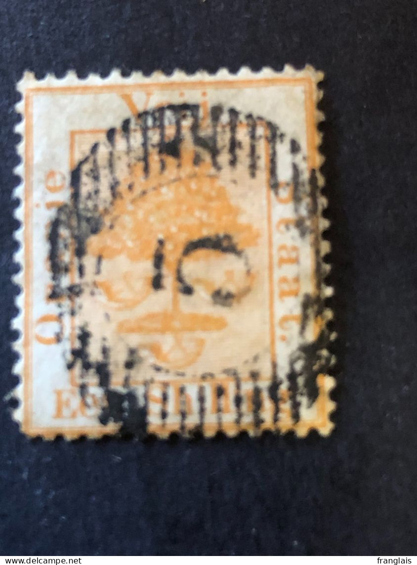 ORANGE FREE STATE  SG 9  1s Orange Yellow - Oranje Vrijstaat (1868-1909)