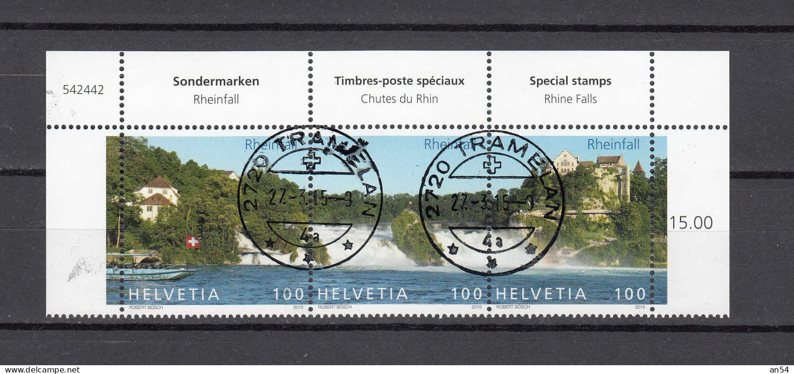 2015     N° 1540 à 1542   OBLITERES     CATALOGUE SBK - Used Stamps