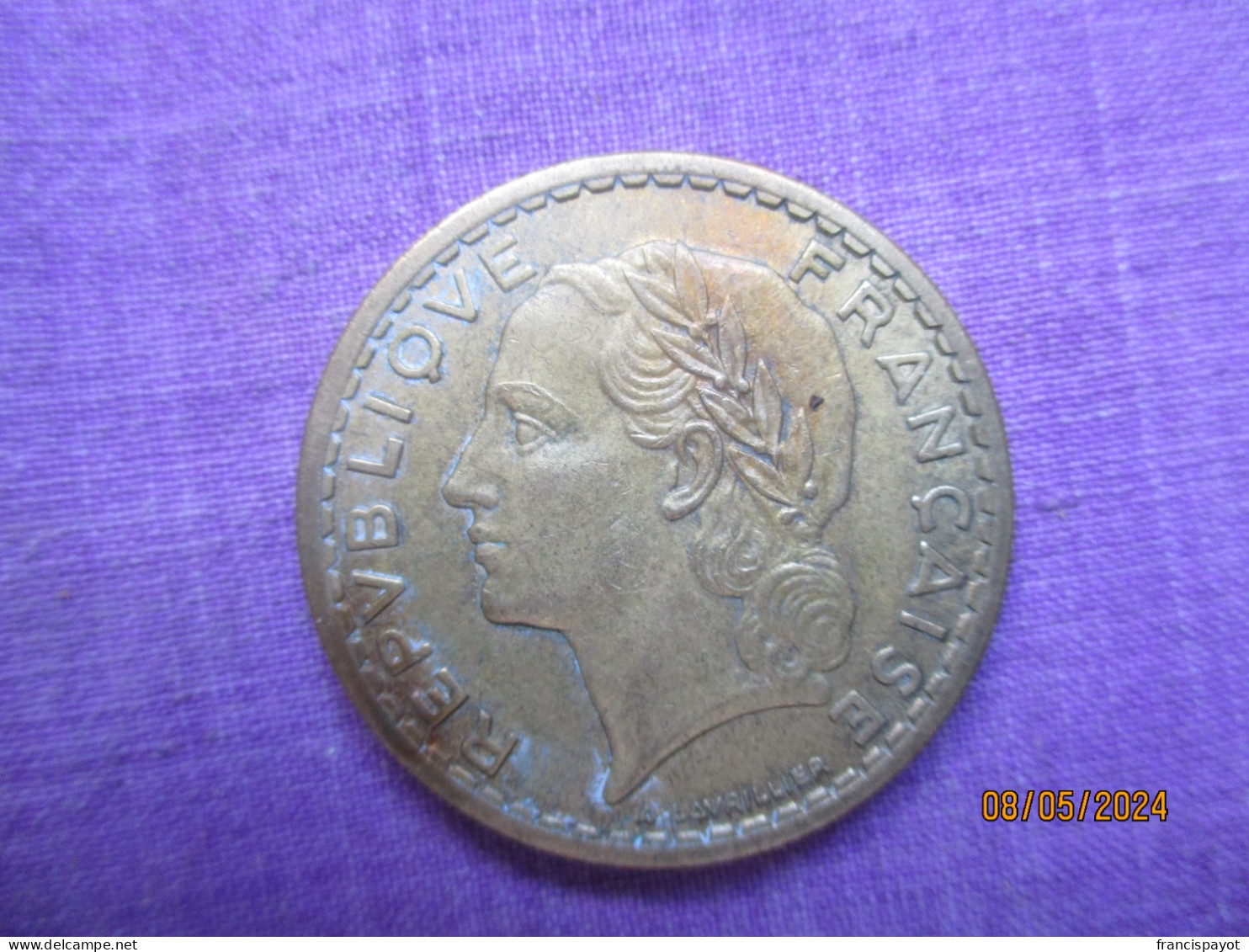 5 Francs 1946 C Bronze-alu - 5 Francs