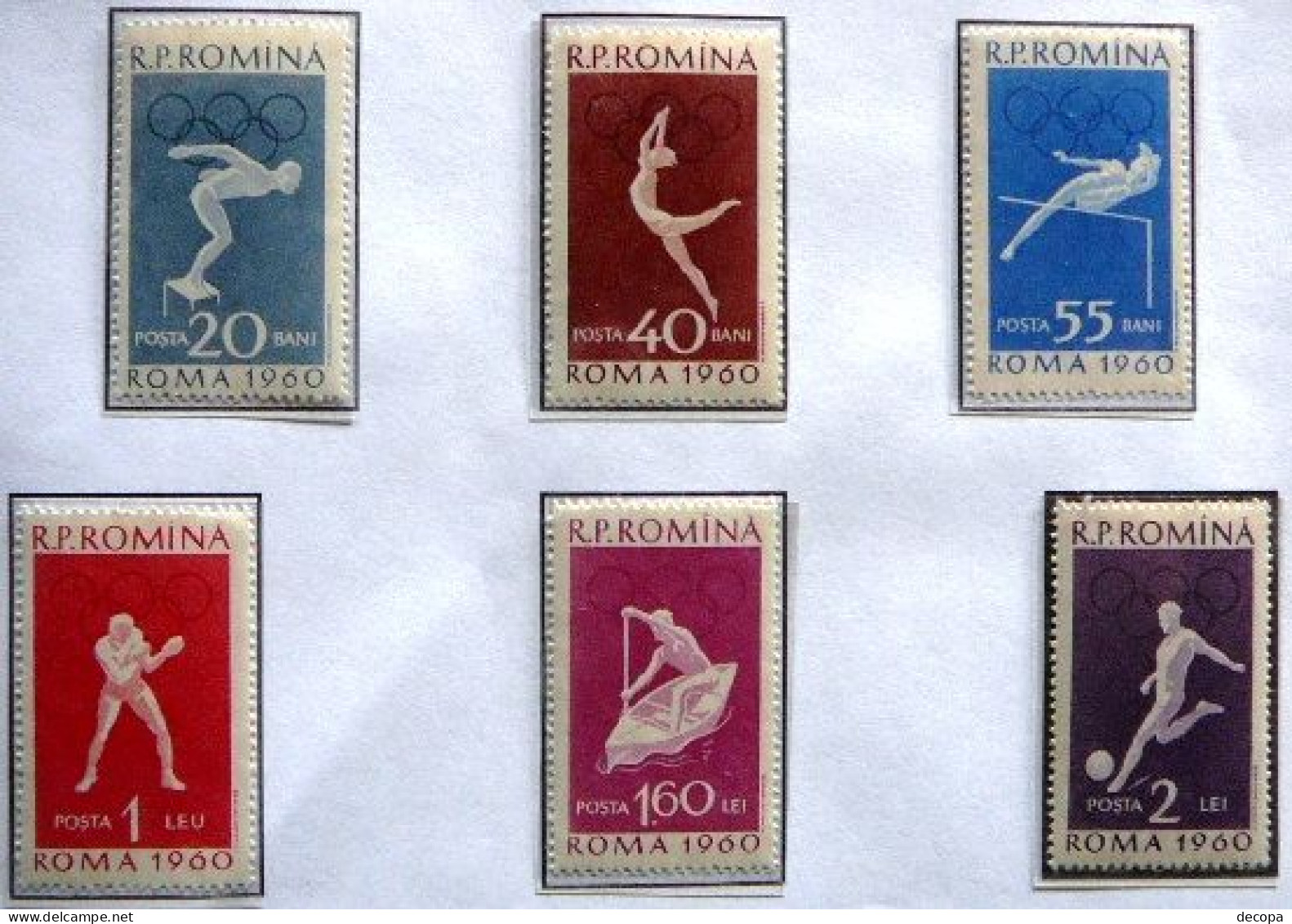 (dcos-212)  Romania   -    Roumanie  -  Roemenië       Mi 1847-50    MNH   1960 - Unused Stamps