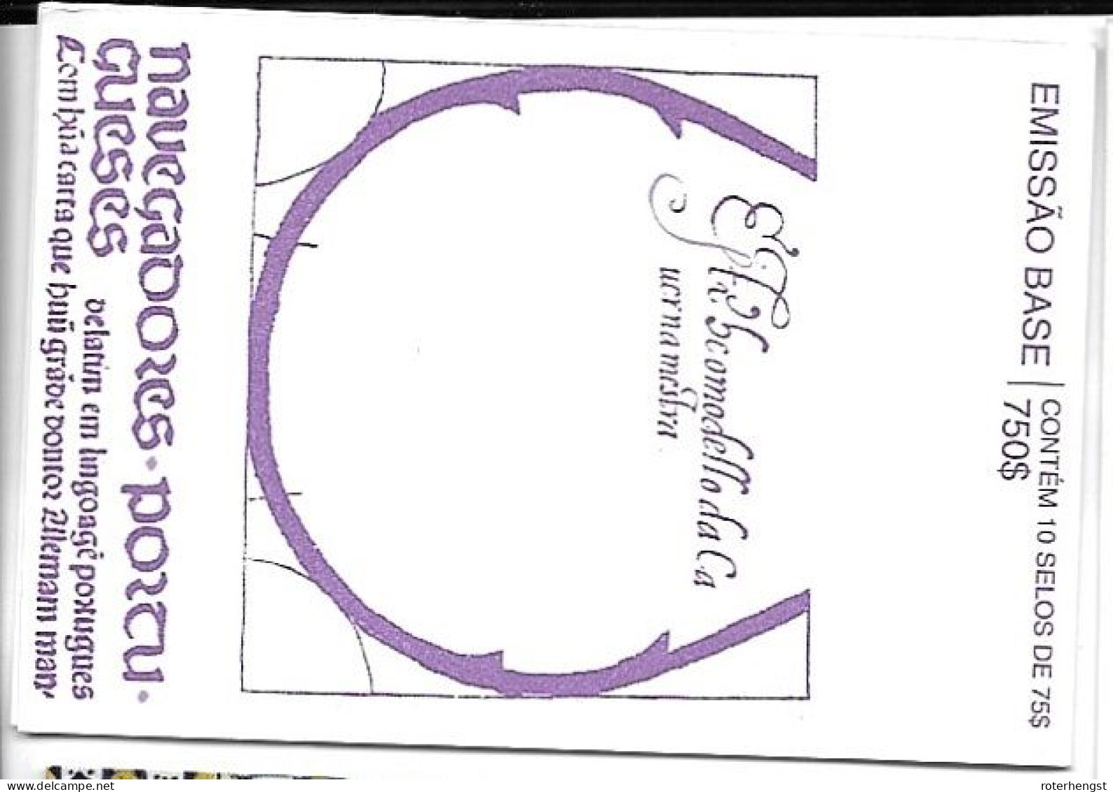 Portugal Mnh ** 1994 Booklet 14 Euros (10*75Esc Stamp) - Carnets