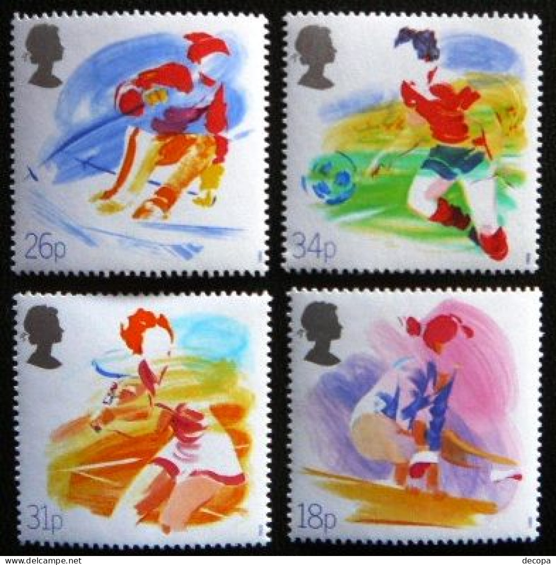(dcos-221)   Great-Britain  -  Grande Bretagne  -  Groot-Brittanië    Mi  Nr  1143-46  Yv  1307-10 MNH - Unused Stamps