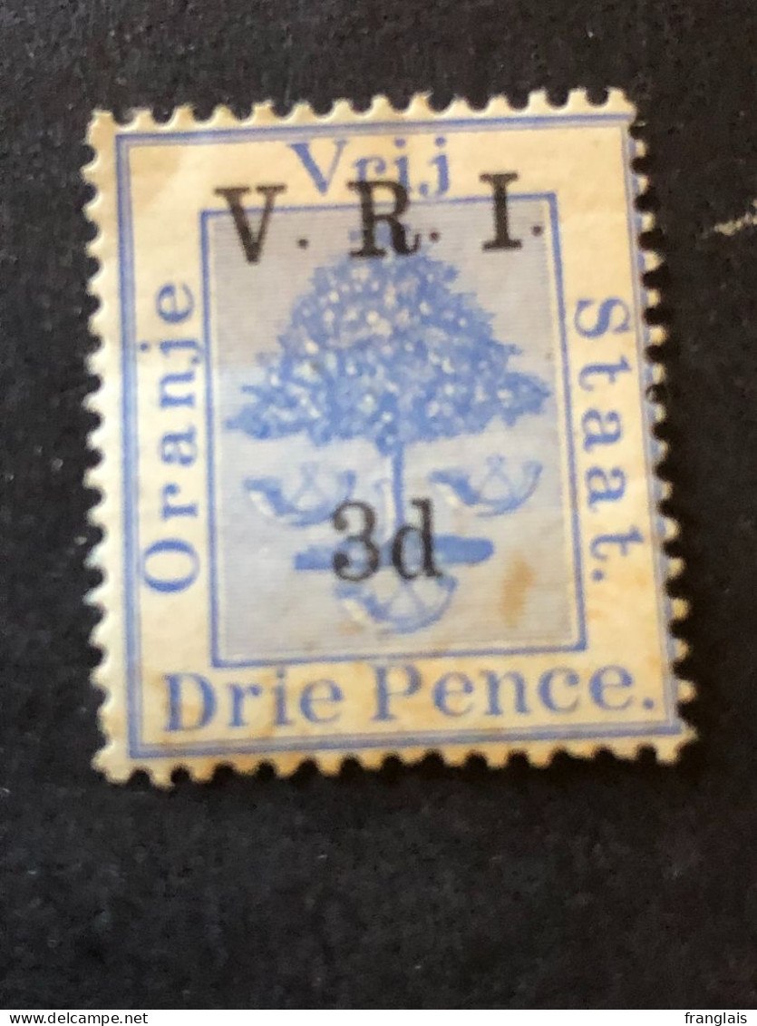 ORANGE FREE STATE  SG 106  3d On 3d Ultramarine MH* - État Libre D'Orange (1868-1909)