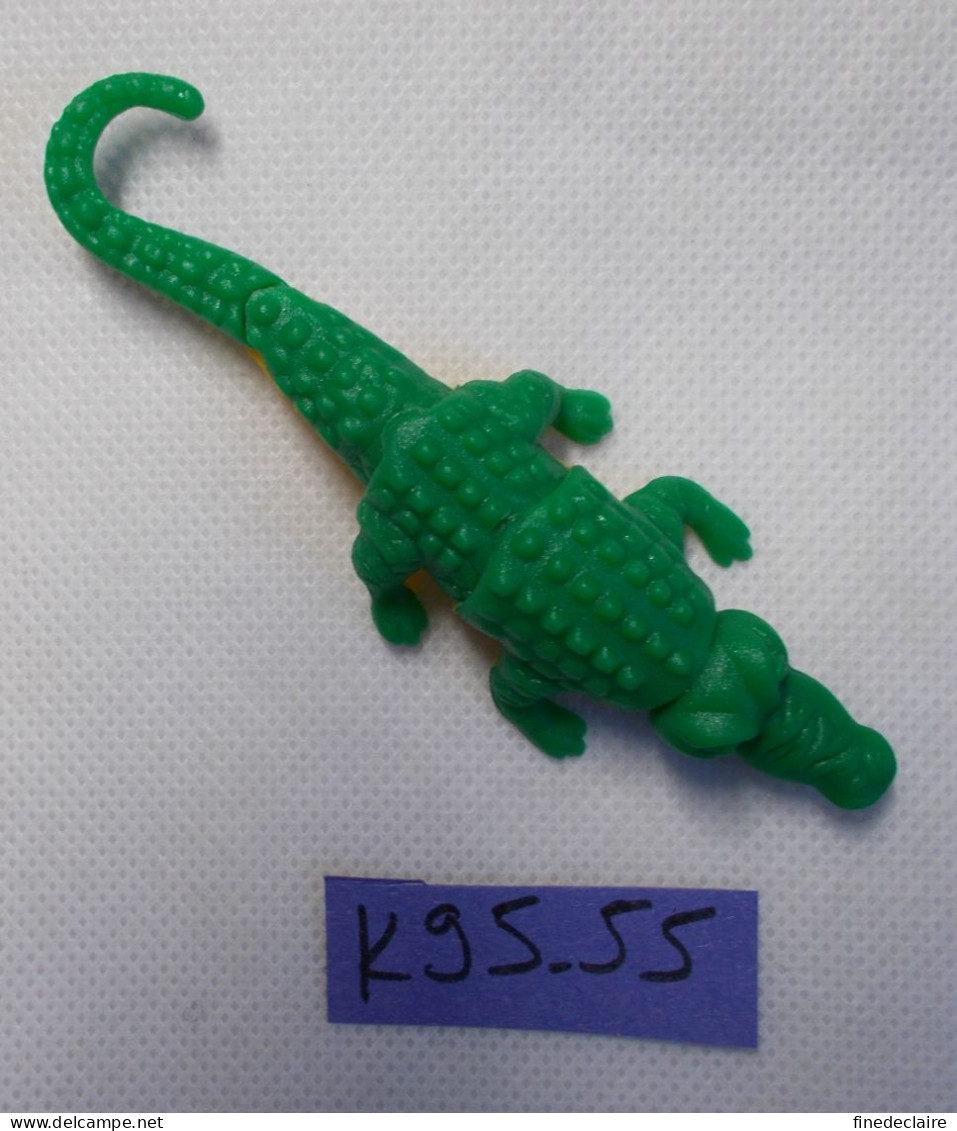 Kinder - Crocodile Jaune Et Vert - K95 55 - Sans BPZ - Montables