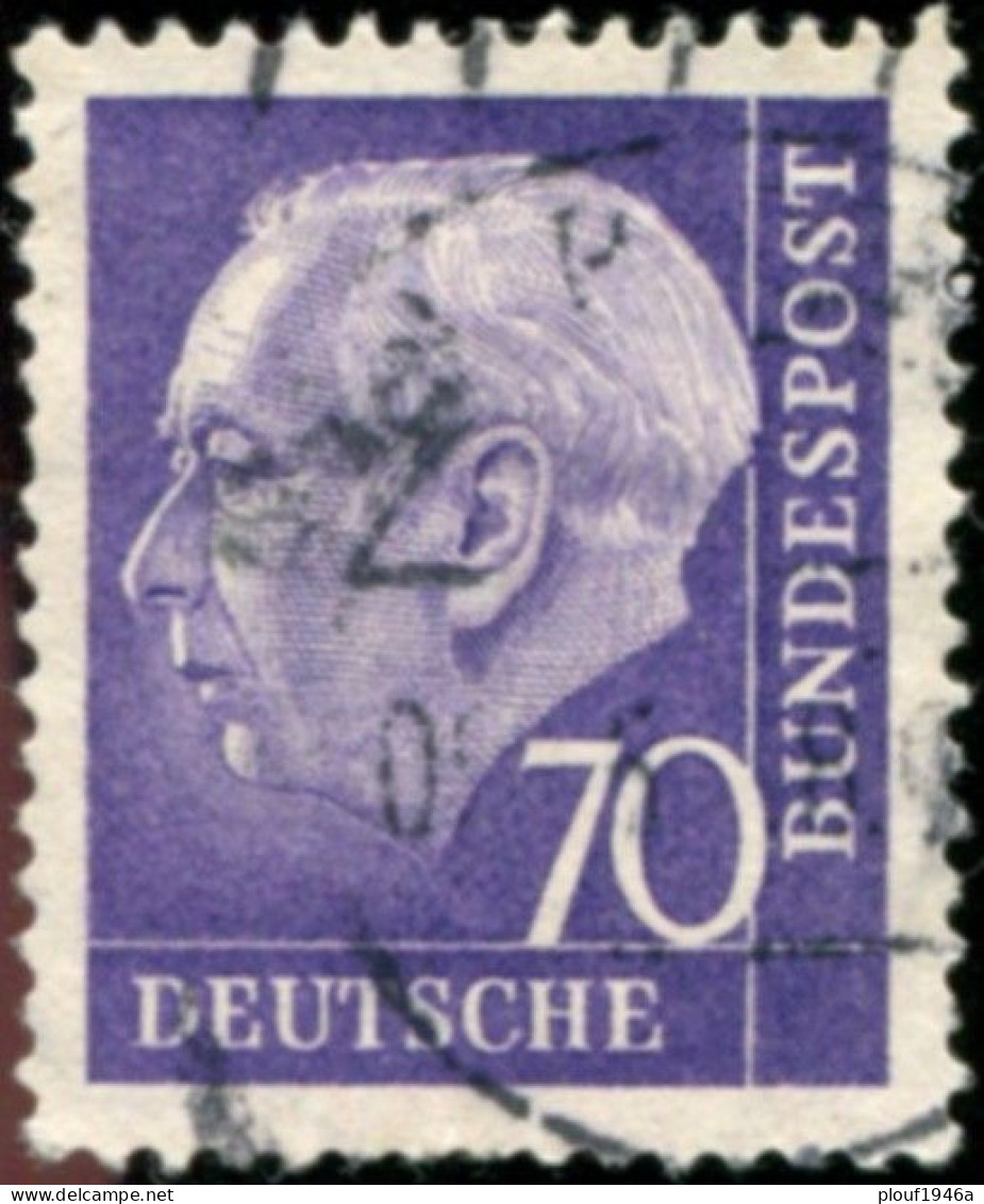 Pays :  24,5 (Allemagne Fédérale)  Yvert Et Tellier N°:   128 (o) - Used Stamps