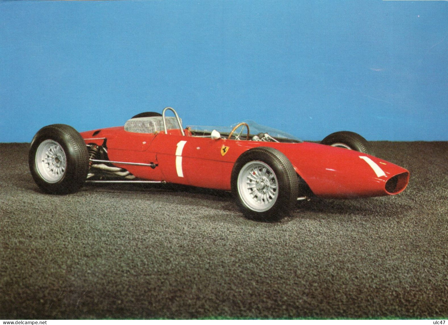 - MULHOUSE - Musée Schlumpf - FERRARI. Monoplace De Course Formule 1, 1963 - Scan Verso - - Passenger Cars