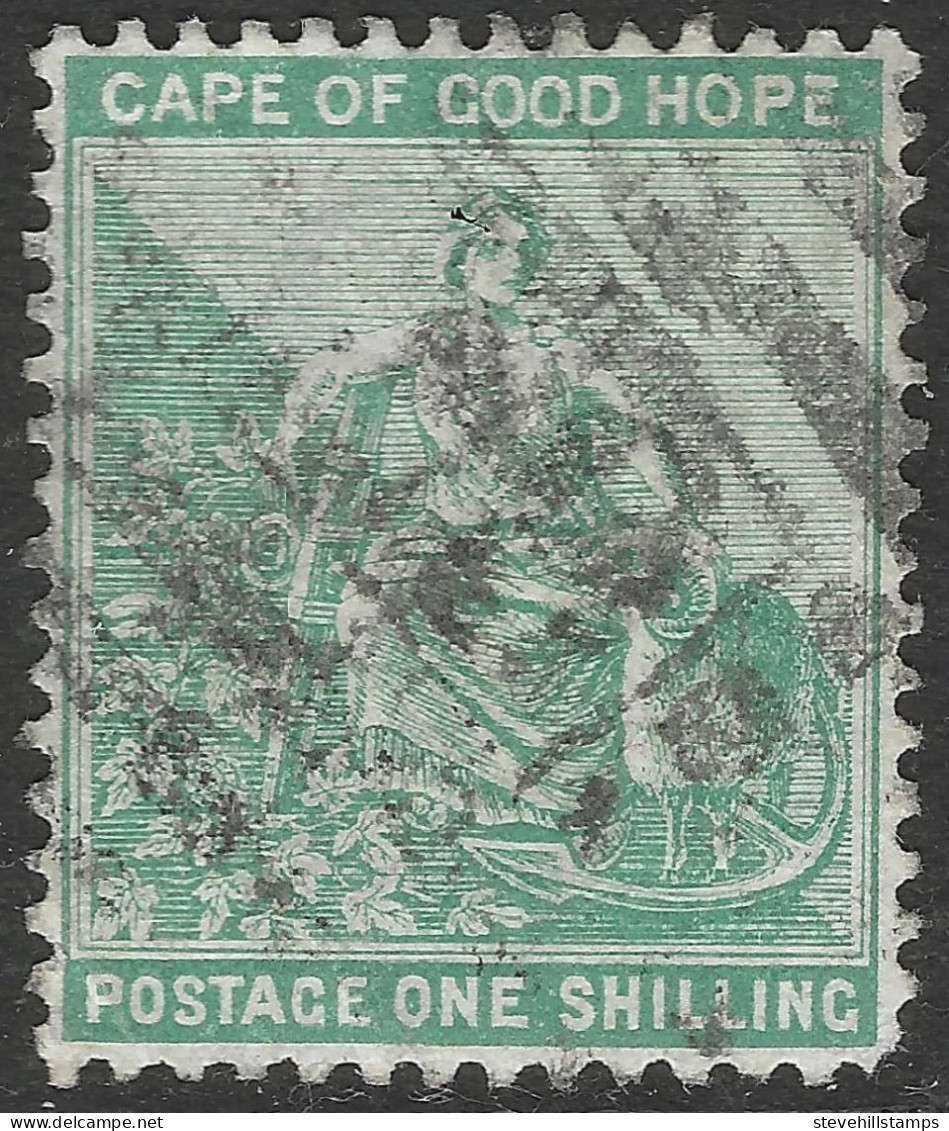 Cape Of Good Hope (CoGH). 1893-98 Hope. New Colours. 1/- Used. SG 66. M5027 - Cape Of Good Hope (1853-1904)