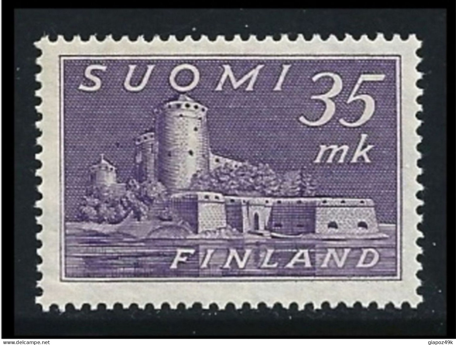 ● SUOMI FINLAND 1949 ֍ Castello Di Olavinlinna ֍ N.° 344 ** ● Serie Completa ● Cat. ? € ● Lotto N. 150 ● - Nuovi