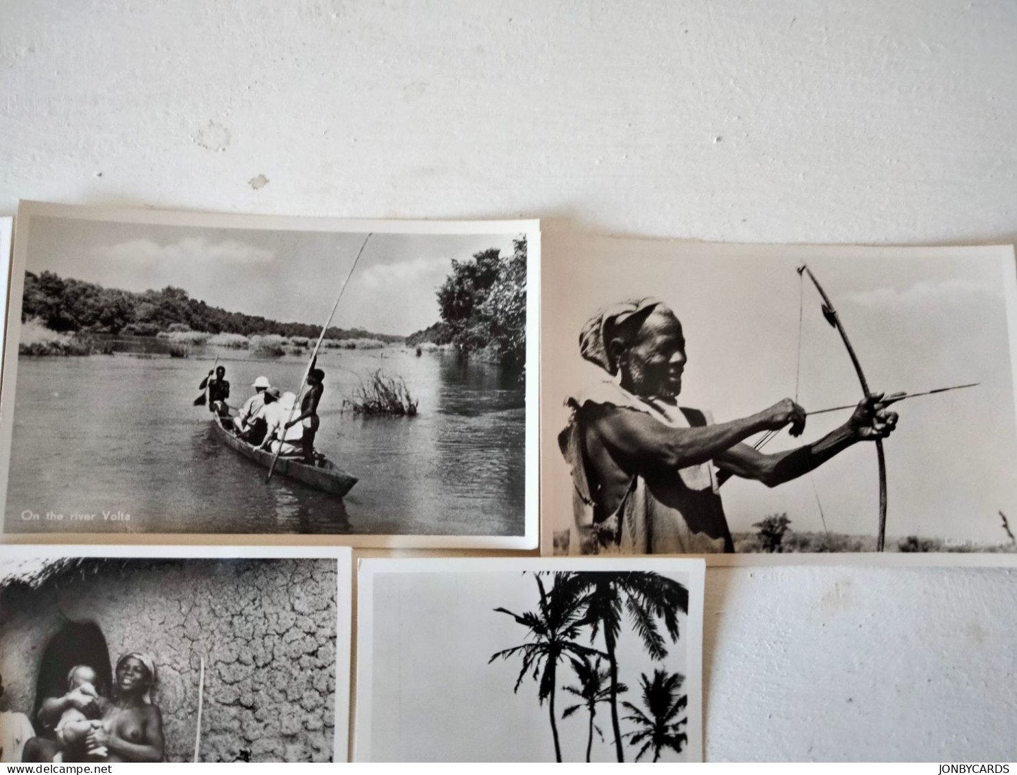 Dèstockage - Ghana Scenes Lot Of 7 Real Photo Postcards.#44. - Ghana - Gold Coast