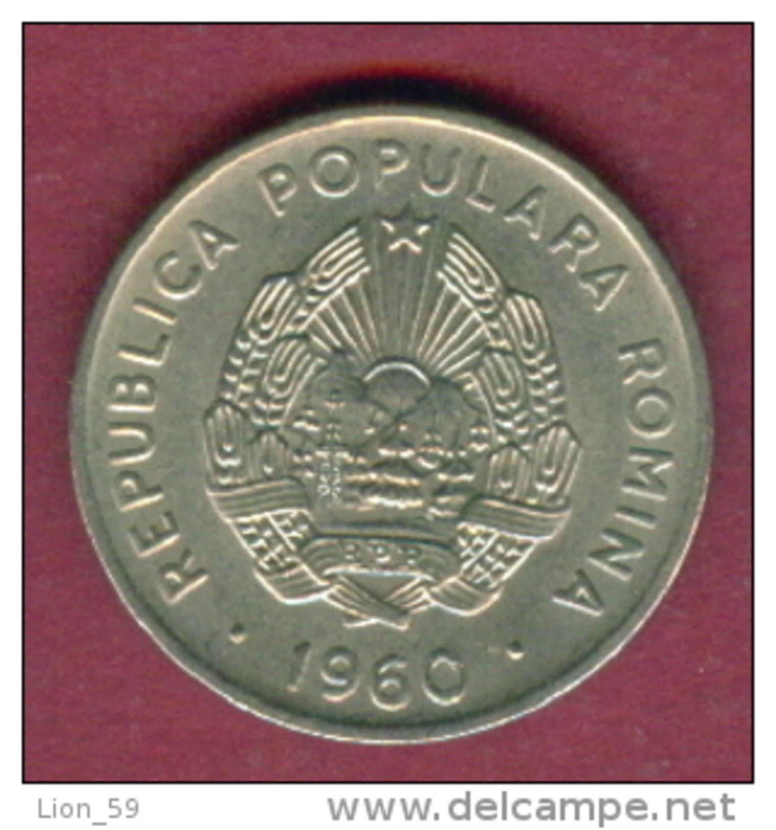 F2631 / - 15 Bani - 1960 - Romania Rumanien Roumanie Roemenie - Coins Munzen Monnaies Monete - Roemenië