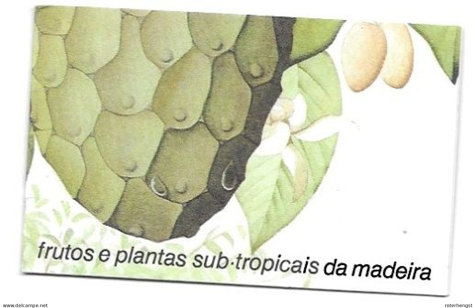 Madeira Booklet Mnh ** 1990 10 Euros Fruit Set - Madeira