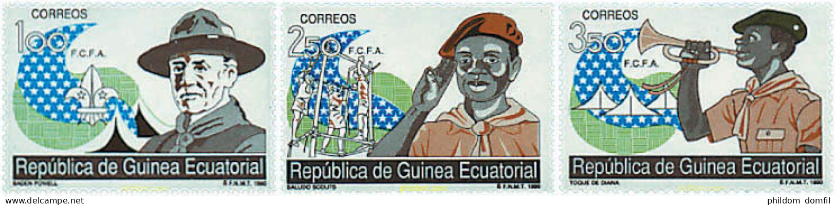 70888 MNH GUINEA ECUATORIAL 1990 ESCULTISMO - Guinea Ecuatorial