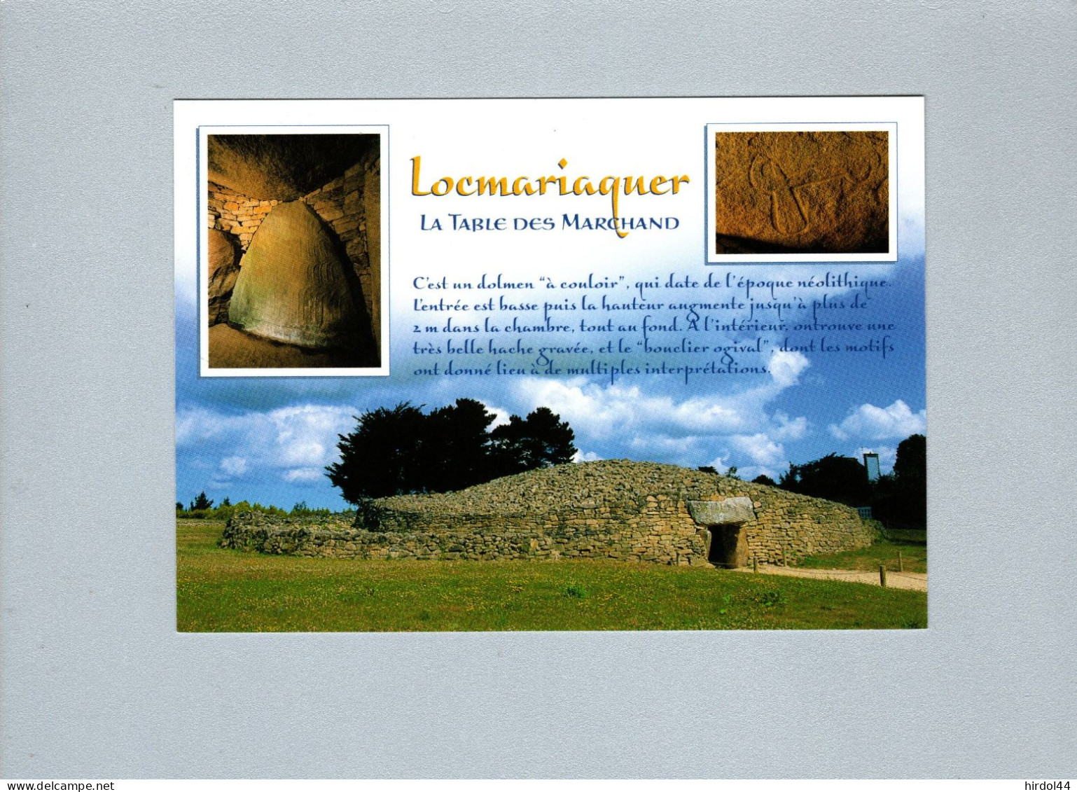 Locmariaquer (56) : Dolmen De La Table Des Marchands - Dolmen & Menhirs