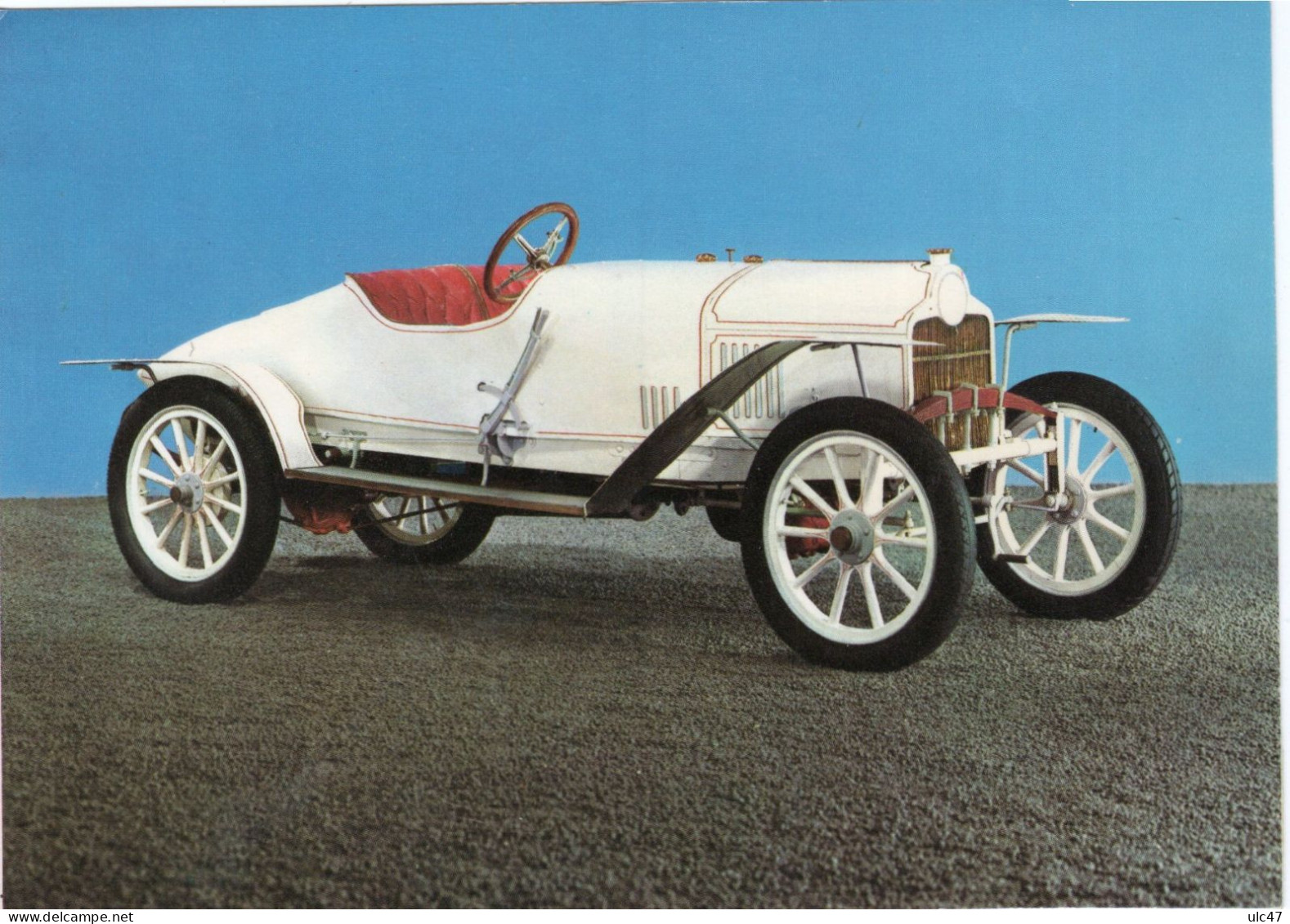 - MULHOUSE - Musée Schlumpf - SIZAIRE & NAUDIN.  Voiture De Course Biplace, 1908 - Scan Verso - - Passenger Cars