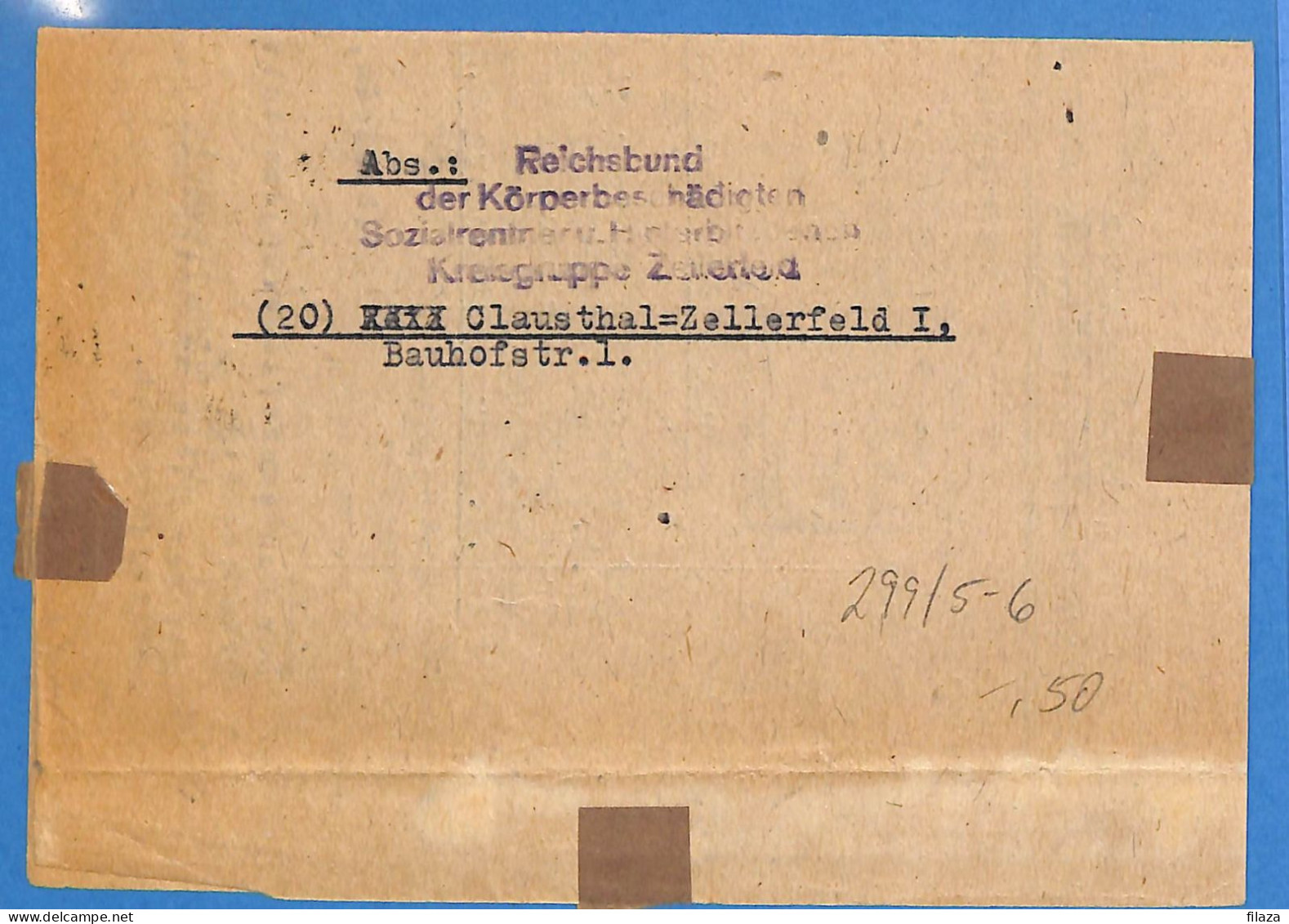 Allemagne Zone AAS 1947 - Lettre De Goslar - G33117 - Sonstige & Ohne Zuordnung