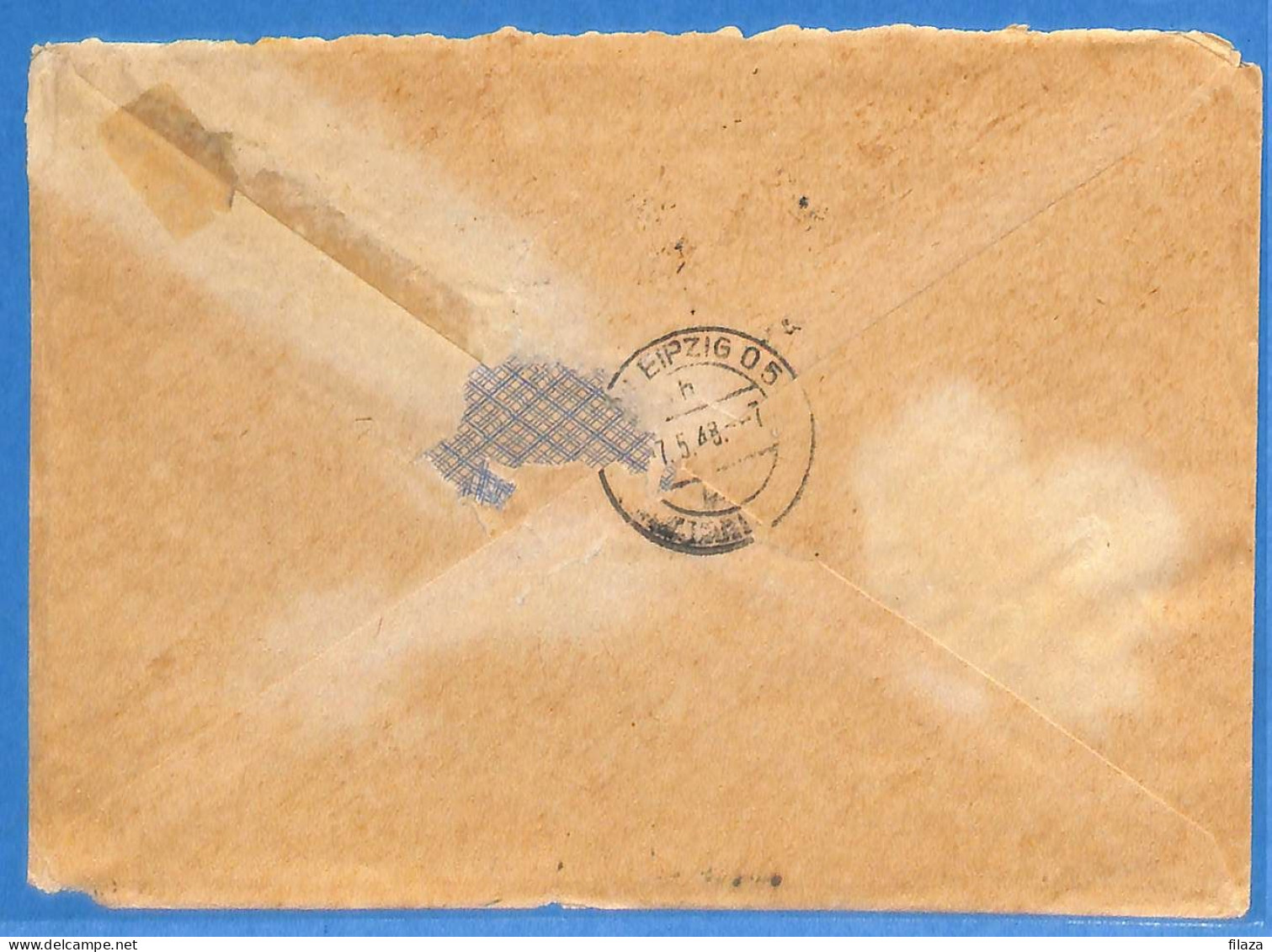 Allemagne Zone AAS 1948 - Lettre Einschreiben De Bad Blankenburg - G33091 - Autres & Non Classés