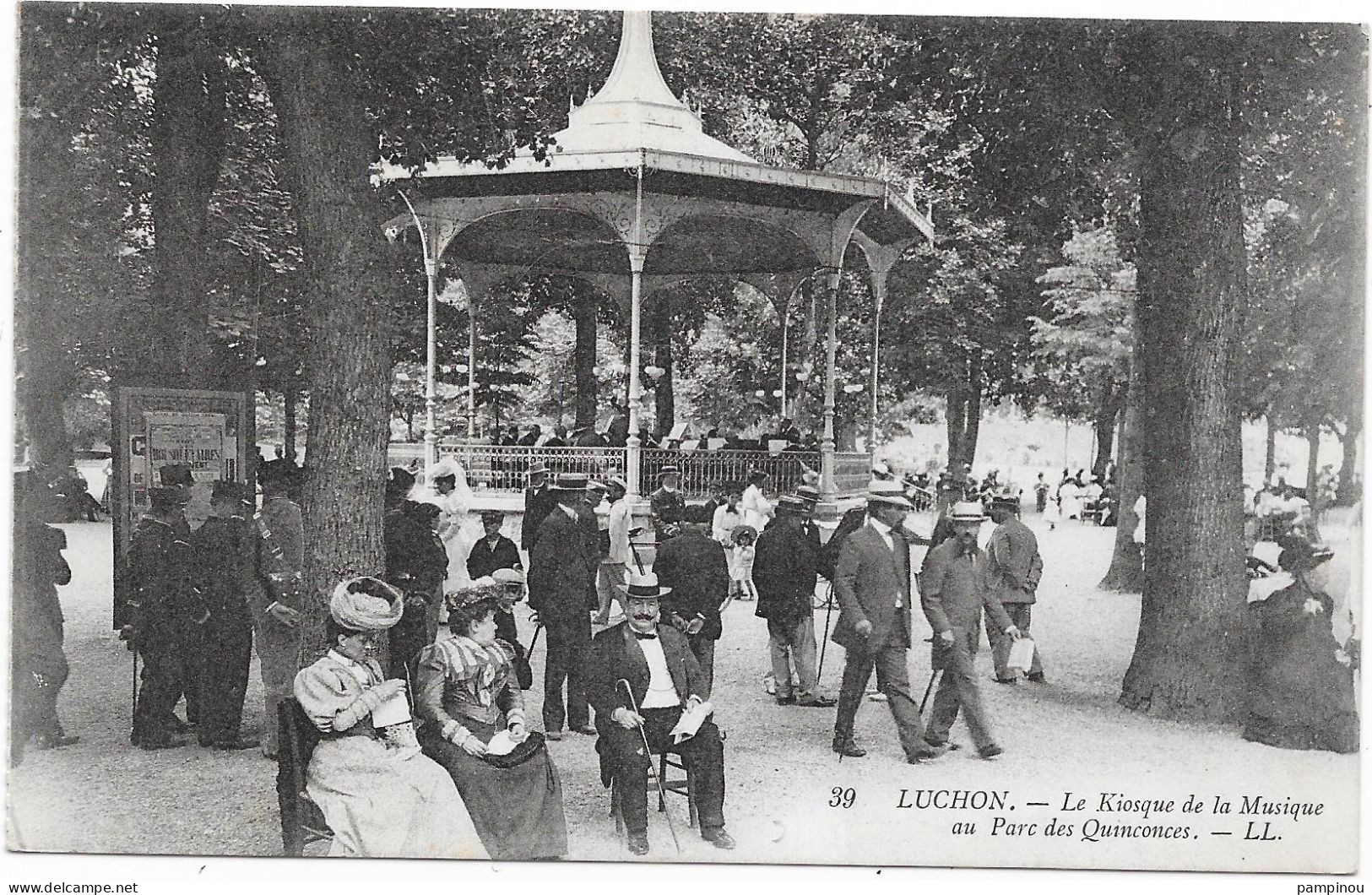 31 - LUCHON - Kiosque à Musique Parc Des Quinconces - Animée - Luchon