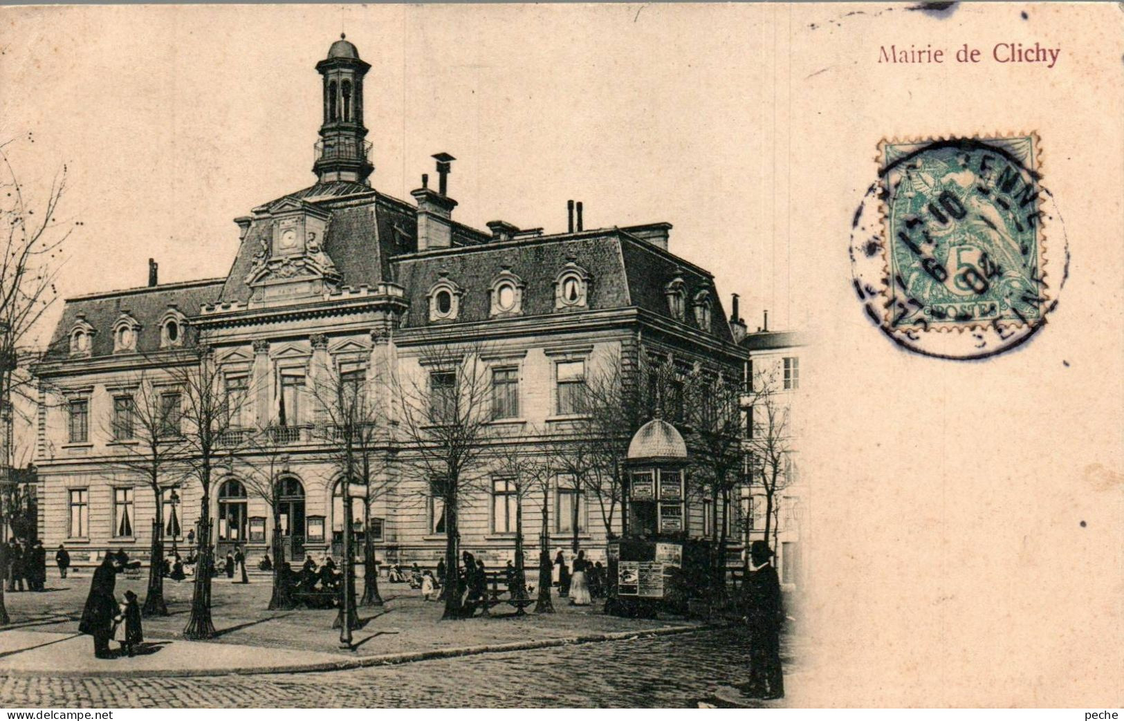 N°2390 W -cpa Mairie De Clichy - Clichy