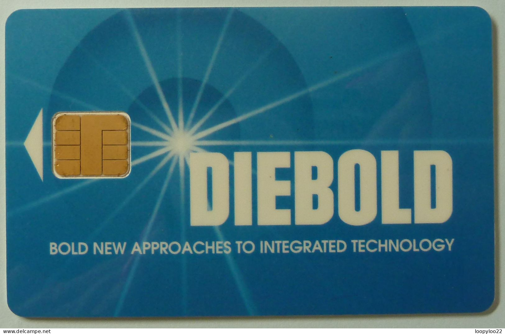 USA - Schlumberger - DIEBOLD - EFT-POS - Smart Card Demo For ATM - Used - Sonstige & Ohne Zuordnung