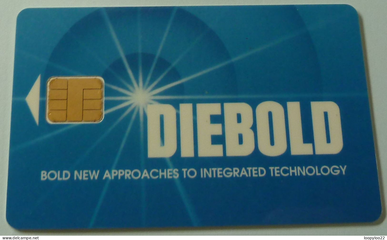 USA - Schlumberger - DIEBOLD - EFT-POS - Smart Card Demo For ATM - Used - Otros & Sin Clasificación