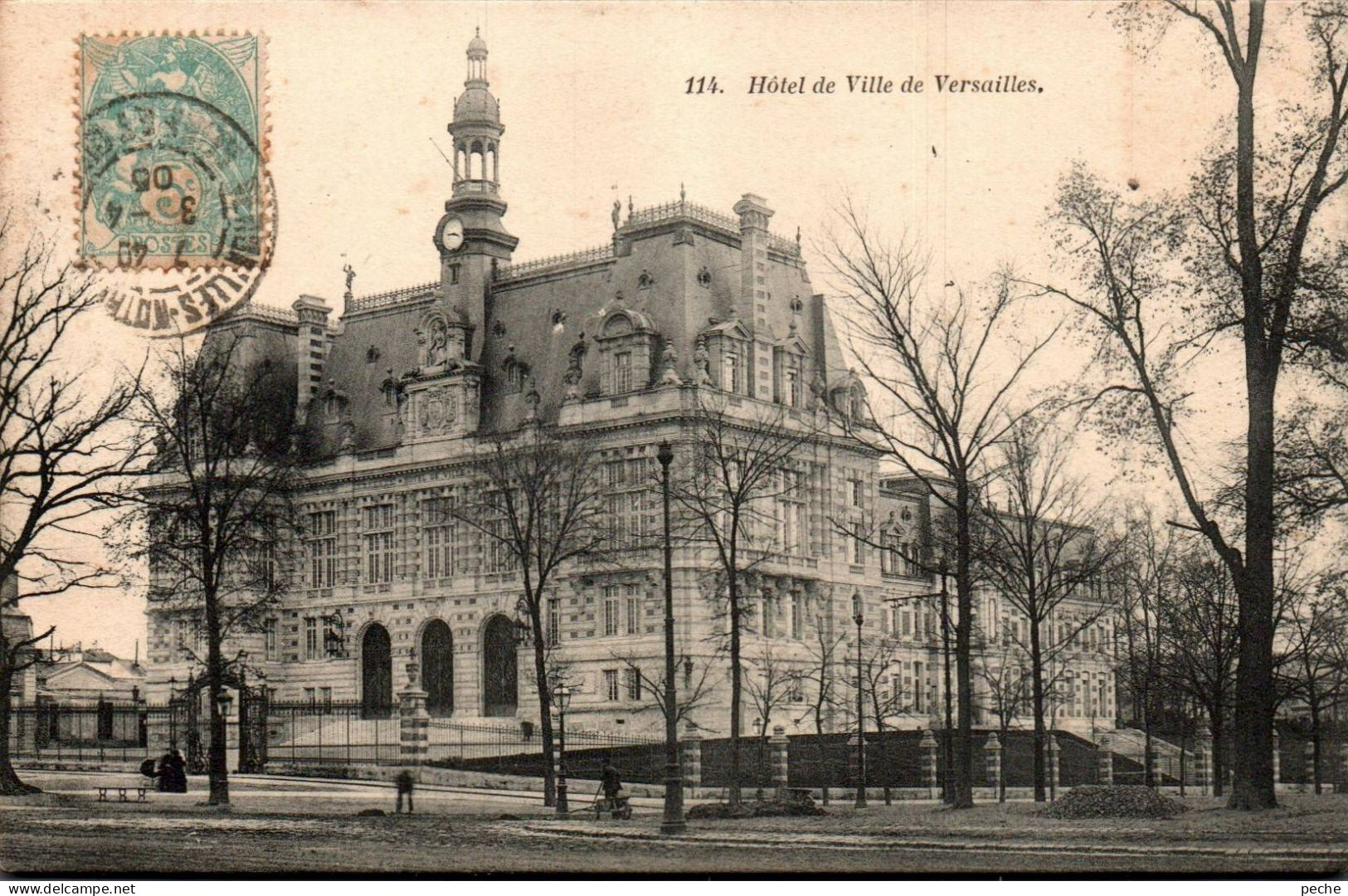 N°2395 W -cpa Hôtel De Ville De Versailles - Versailles