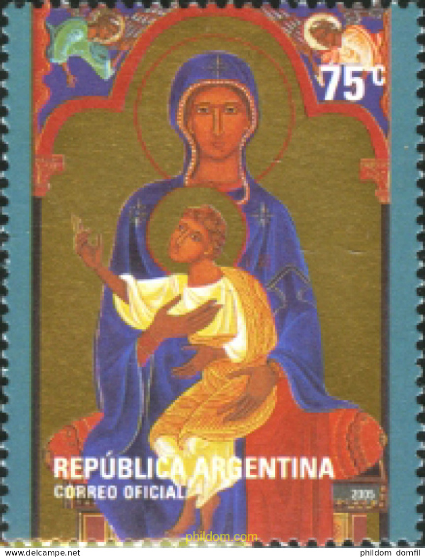 186340 MNH ARGENTINA 2005 NAVIDAD - Unused Stamps