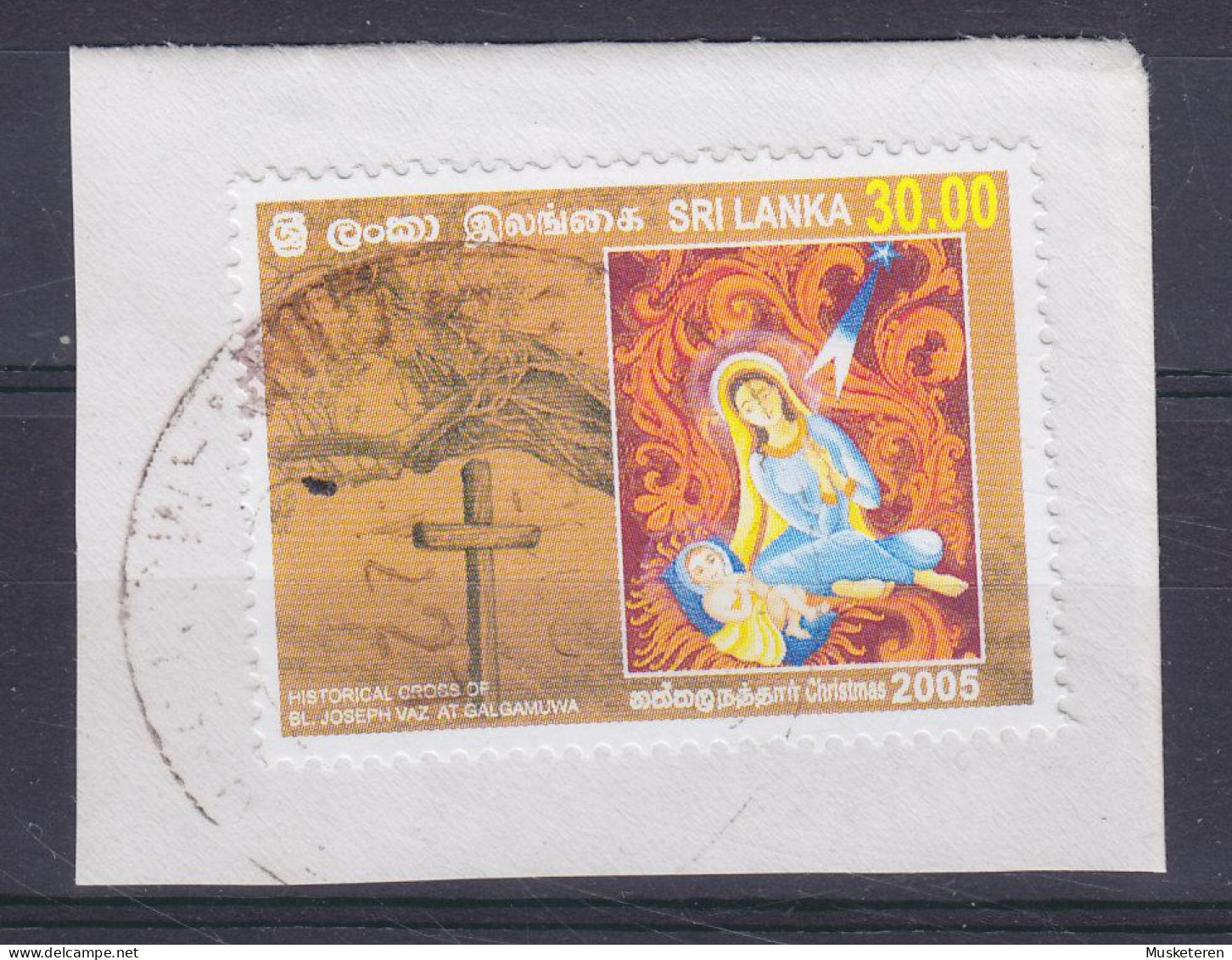 Sri Lanka 2005 Mi. 1519, 30.00 (R) Weihnachten Christmas Jul Noel Natale Navidad Maria Mit Kind On Clip - Sri Lanka (Ceilán) (1948-...)