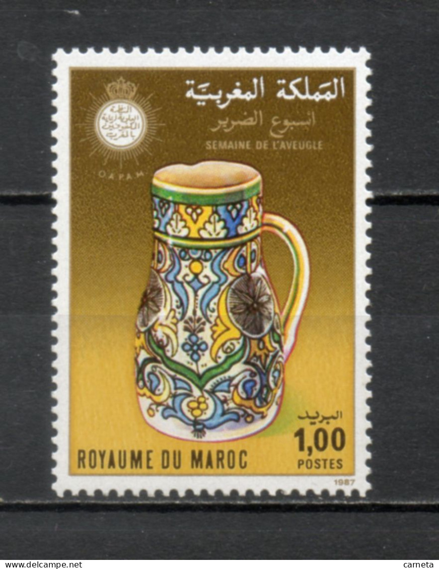 MAROC N°  1030   NEUF SANS CHARNIERE  COTE 0.70€   SEMAINE DE L'AVEUGLE - Morocco (1956-...)