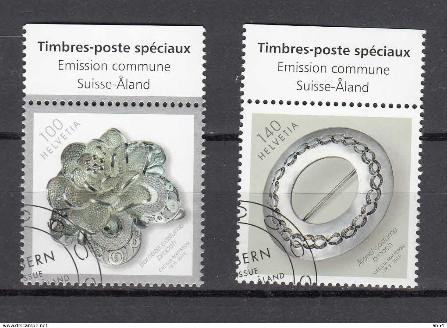 2015     N° 1551 - 1552   OBLITERATIONS PREMIER JOUR     CATALOGUE SBK - Used Stamps