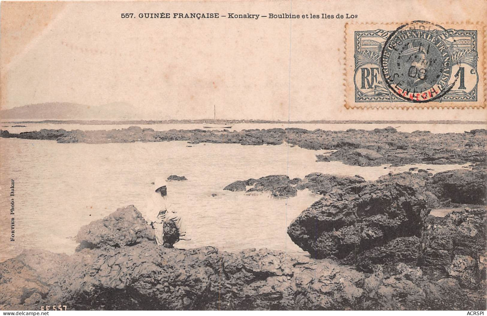 GUINEE Francaise Conakry Boulbine  Et Les Iles De Los (scan Recto Verso ) Nono0027 - Guinea
