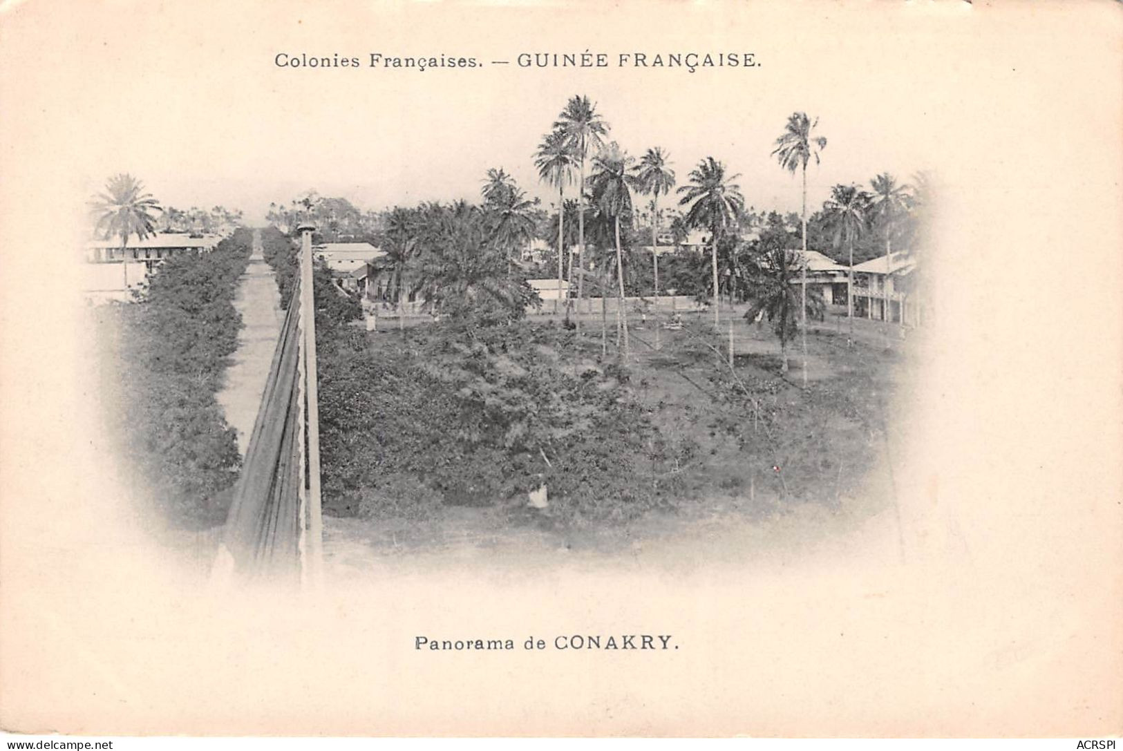 GUINEE Francaise Conakry Panorama (scan Recto Verso ) Nono0027 - Guinea